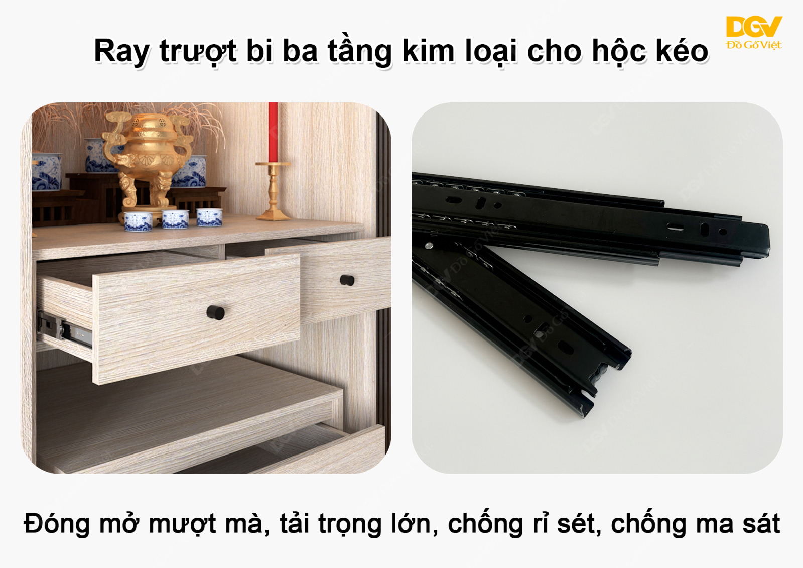 Tủ Thờ Gỗ Công Nghiệp