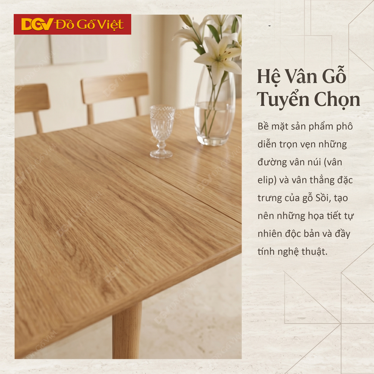 Bộ Bàn Ăn Thông Minh Gỗ Sồi Cơ Chế Mặt Bàn Mở Rộng Cánh Bướm