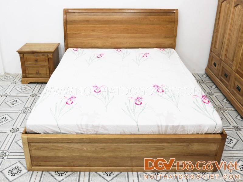 Giường Ngủ Đầu Cong Có Hộc Kéo Hông Gỗ Sồi Mỹ.jpg