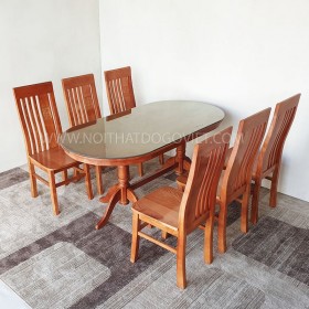 10+ mẫu bàn ăn làm từ gỗ sồi đẹp giá rẻ tốt nhất (4/2026)