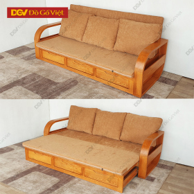 Ghế Kéo Thành Giường Gỗ Sồi Nga Tự Nhiên Đẹp Tiện Lợi Giá Rẻ
