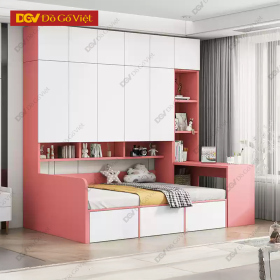 Giường Liền Tủ Thông Minh Kèm Ngăn Kéo Đựng Đồ Đa Công Năng