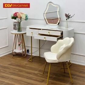 Mẫu Bàn Trang Điểm Hiện Đại Chân Sắt Sơn Tĩnh Điện Chống Gỉ