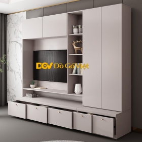Mẫu Kệ Tủ Tivi Cao Cấp Kèm Kệ Để Đồ Gia Đình Kích Thước Lớn