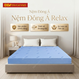 Nệm Foam Tổng Hợp Đông Á Relax