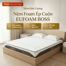 Nệm Kim Cương Foam Ép Cuộn EUFOAM BOSS