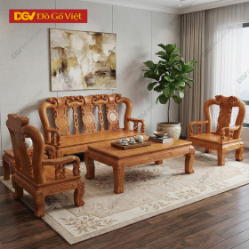 Salon Gỗ Gõ Đỏ Triện Tay 12 6 Món Đẹp Giá Rẻ