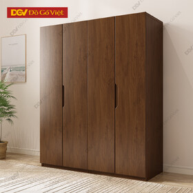 Tủ Quần Áo Gỗ Tự Nhiên Veneer Sồi Cánh Trơn Hiện Đại Tối...