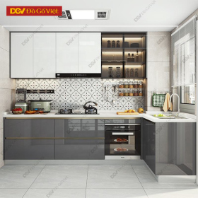 Tủ Bếp Gia Đình Chất Gỗ Công Nghiệp Cao Cấp