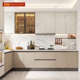 Tủ Bếp Gỗ Cao Cấp Khung Chống Ẩm Chất Lượng Cao