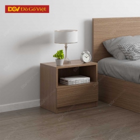 Tủ Đầu Giường Gỗ Công Nghiệp Hiện Đại Kiểu Đầu Vuông Đẹp