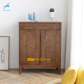 Tủ Giày Gỗ Chân Cao Kiểu Dáng Hiện Đại Đẹp