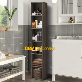 Tủ Sách Gỗ Kiểu Cao Sang Trọng Phong Cách Mộc Trẻ Trung